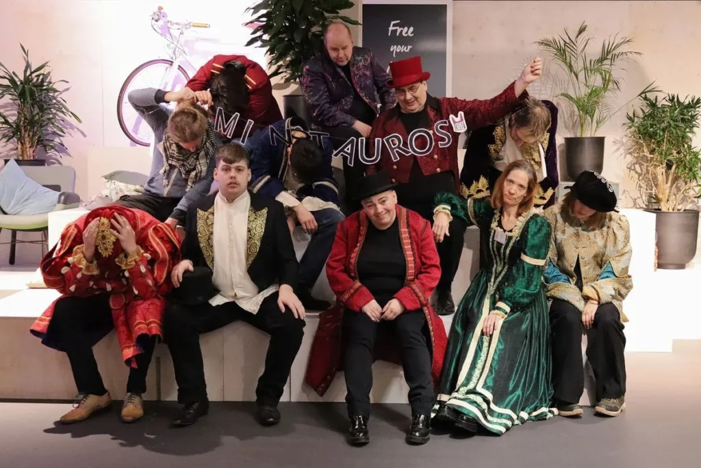 "Inklusion ist Mehrwert": LAG-Fachkongress 2023 mit der MINOTAUROS KOMPANIE 54 31 - LAG Kongress Inklusion ist Mehrwert 2023 - MINOTAUROS KOMPANIE - Elbe Werkstatten GmbH