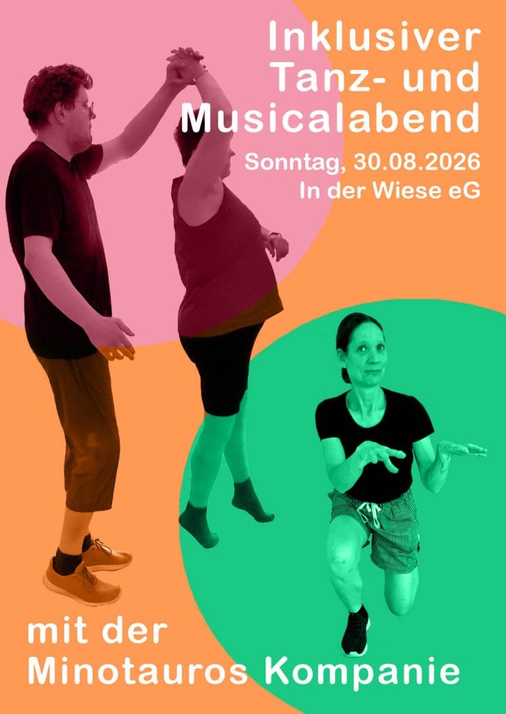 Ein inklusiver Tanz- und Musicalabend 3 A6 Flyer Mattes Cordelia Susanne mit Schrift 3